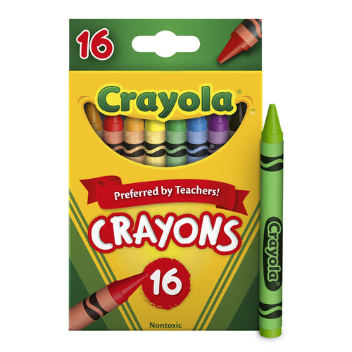 (4 Pack)  Classic Crayons, 16 Ct, Back to School Supplies for Kids, Art Supplies